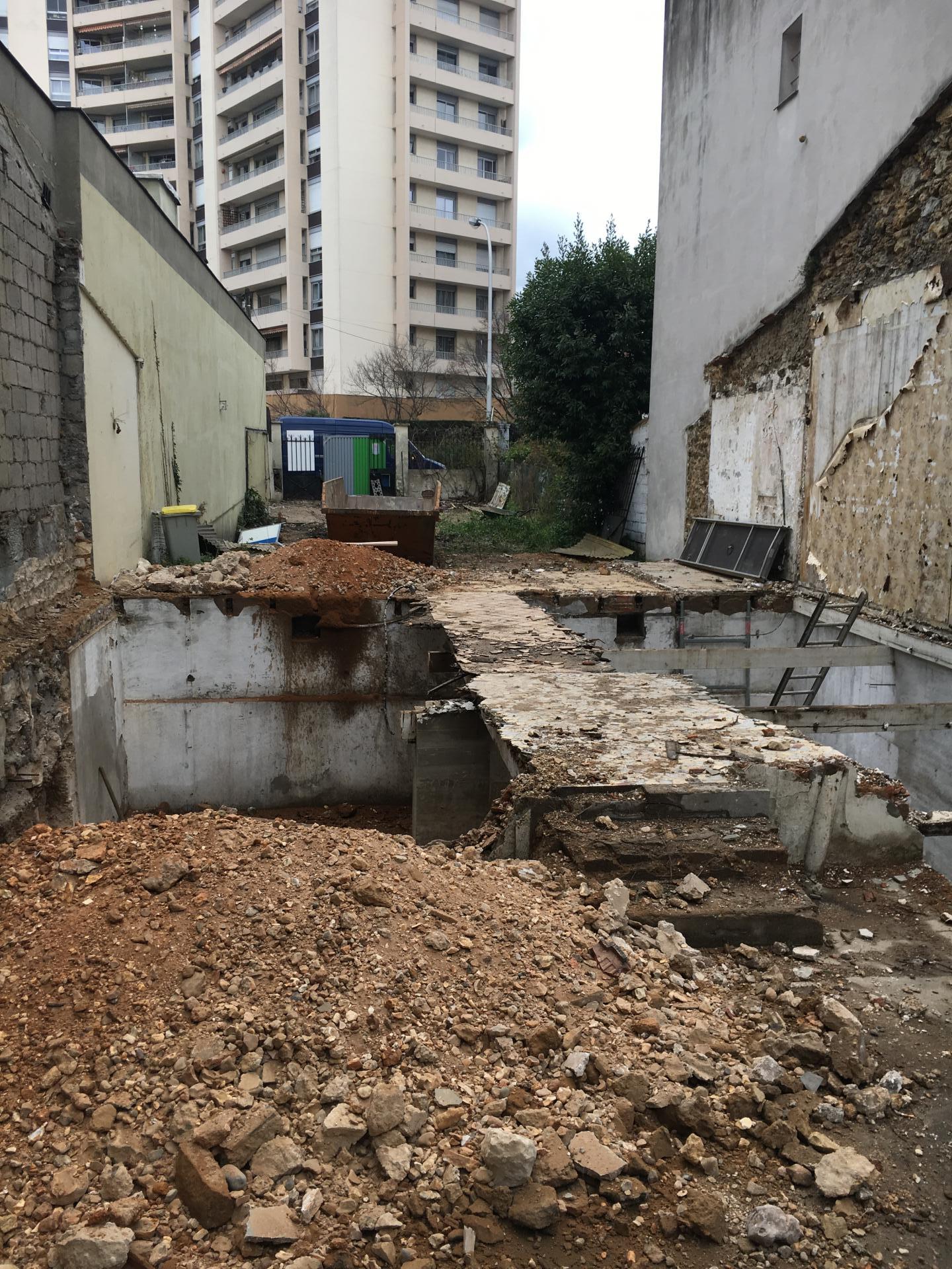 Chantier Becon rue Hudri