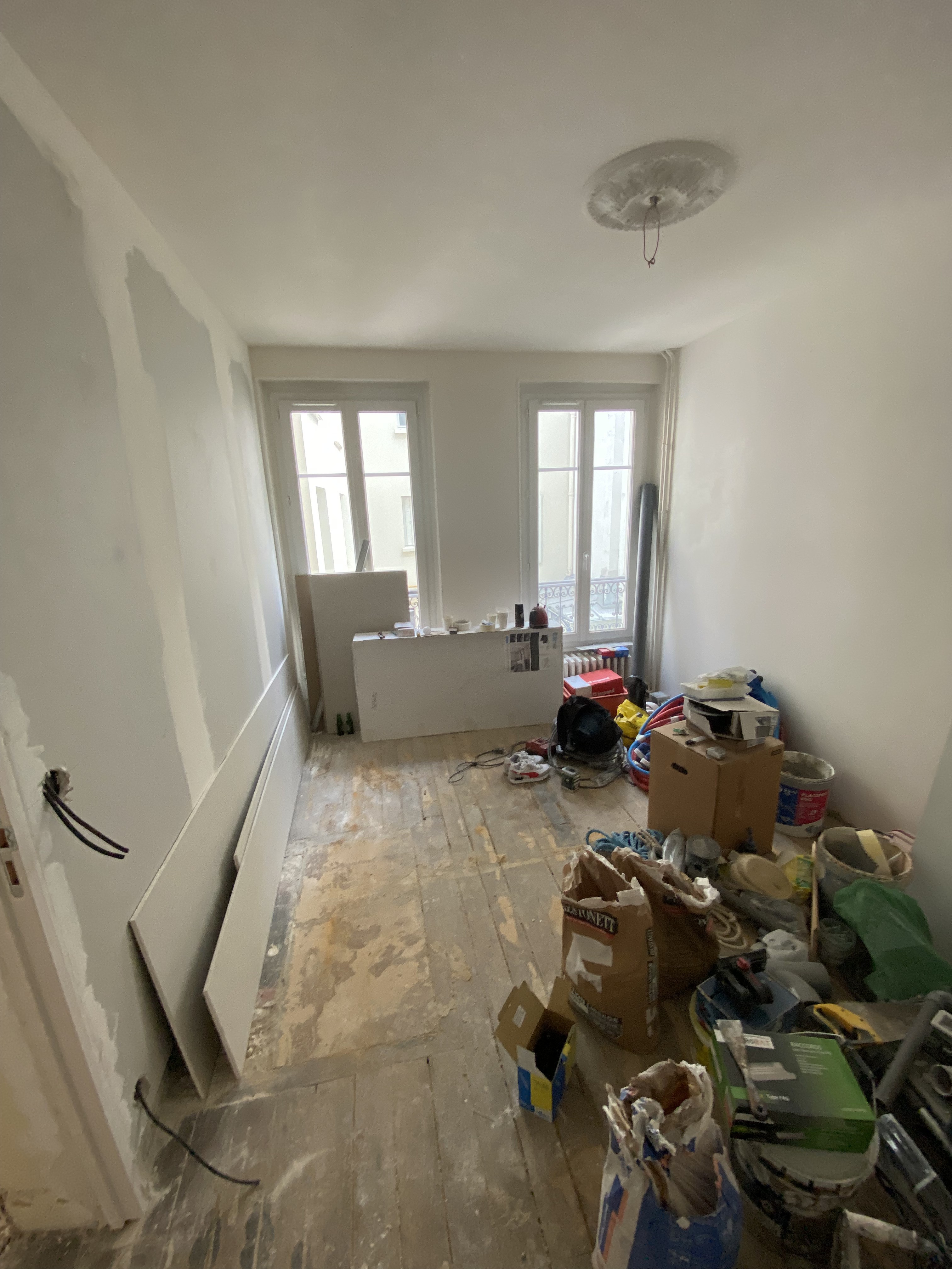 Chambre - PENDANT TRAVAUX