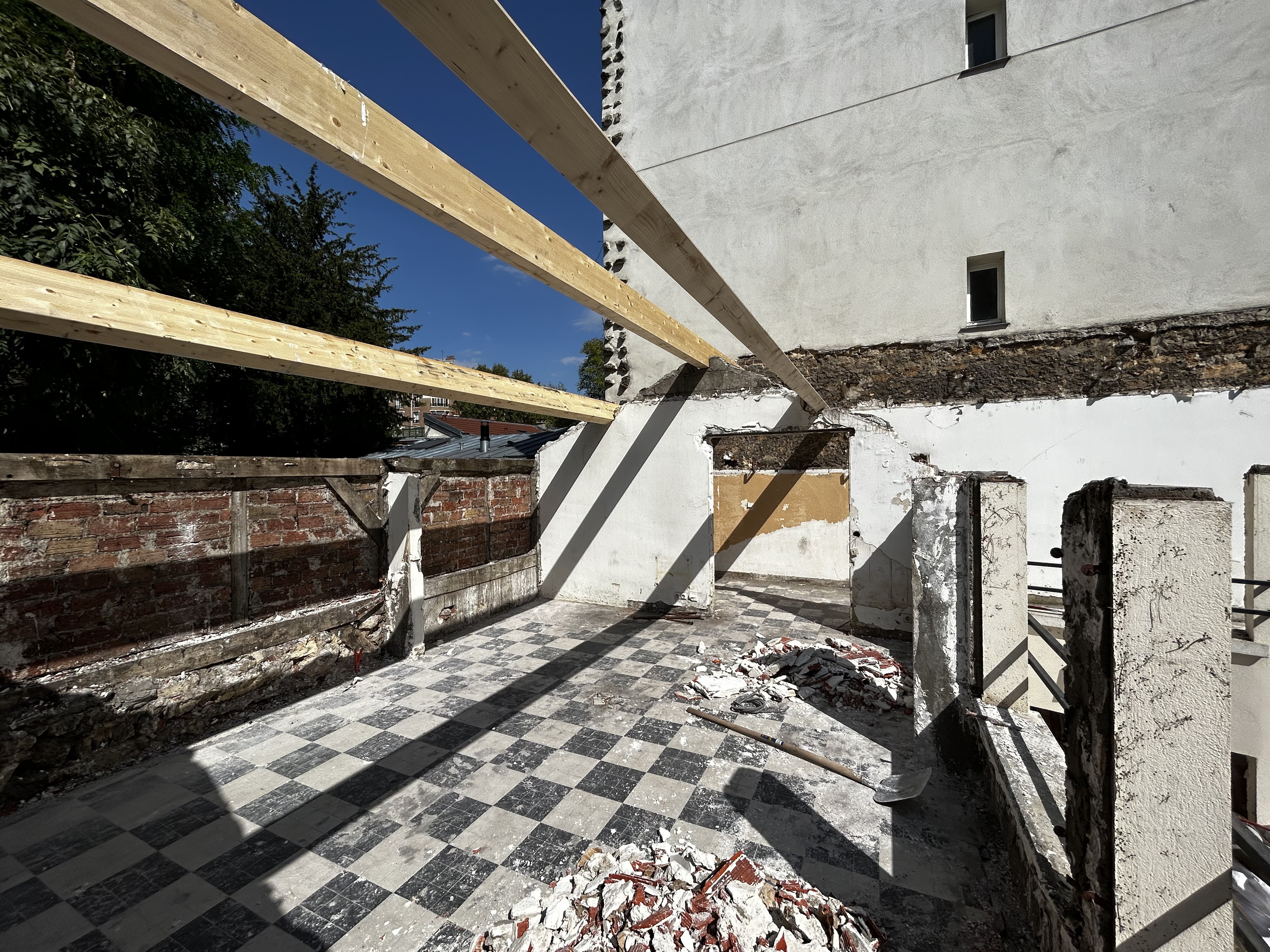Renovation pavillon boulogne 2024 25 